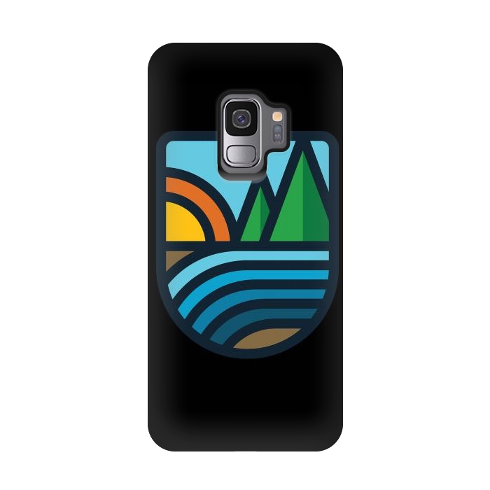 Galaxy S9 StrongFit River Bold by Afif Quilimo