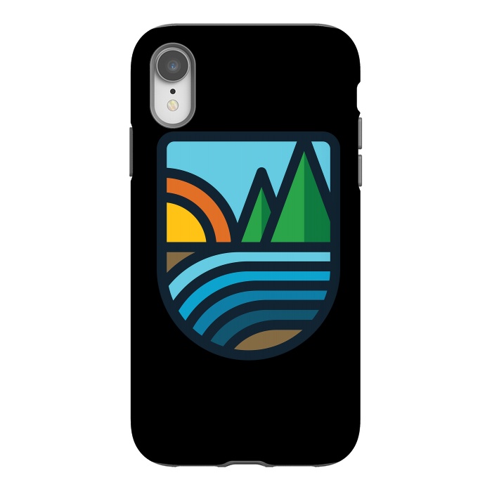 iPhone Xr StrongFit River Bold by Afif Quilimo