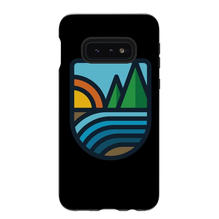 Galaxy S10e StrongFit River Bold by Afif Quilimo