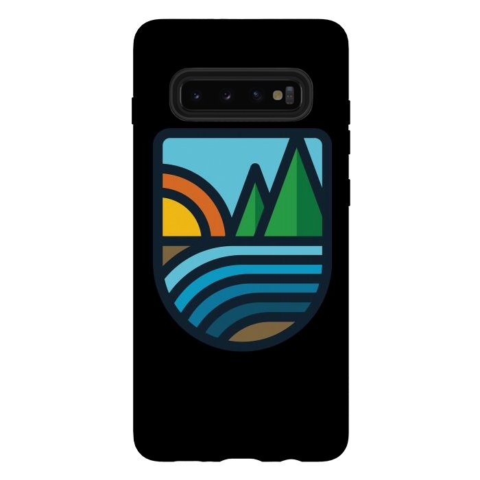 Galaxy S10 plus StrongFit River Bold by Afif Quilimo