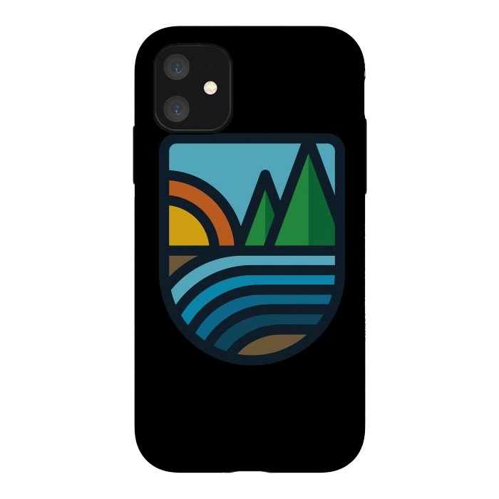 iPhone 11 StrongFit River Bold by Afif Quilimo
