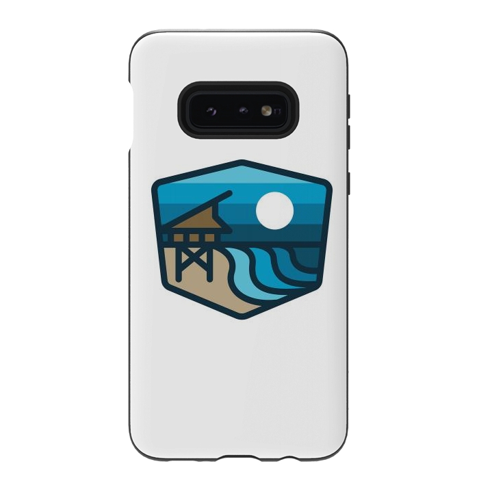 Galaxy S10e StrongFit Beach Bold by Afif Quilimo