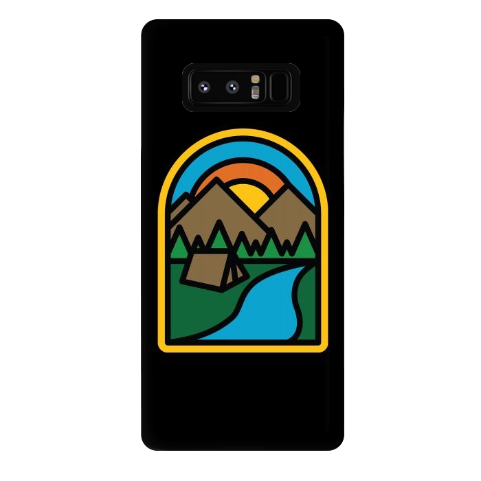 Galaxy Note 8 StrongFit Camp Bold 3 by Afif Quilimo