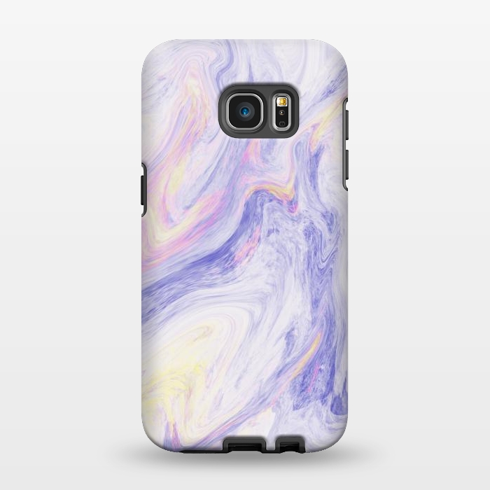 Galaxy S7 EDGE StrongFit Unicorn Marble by Rose Halsey