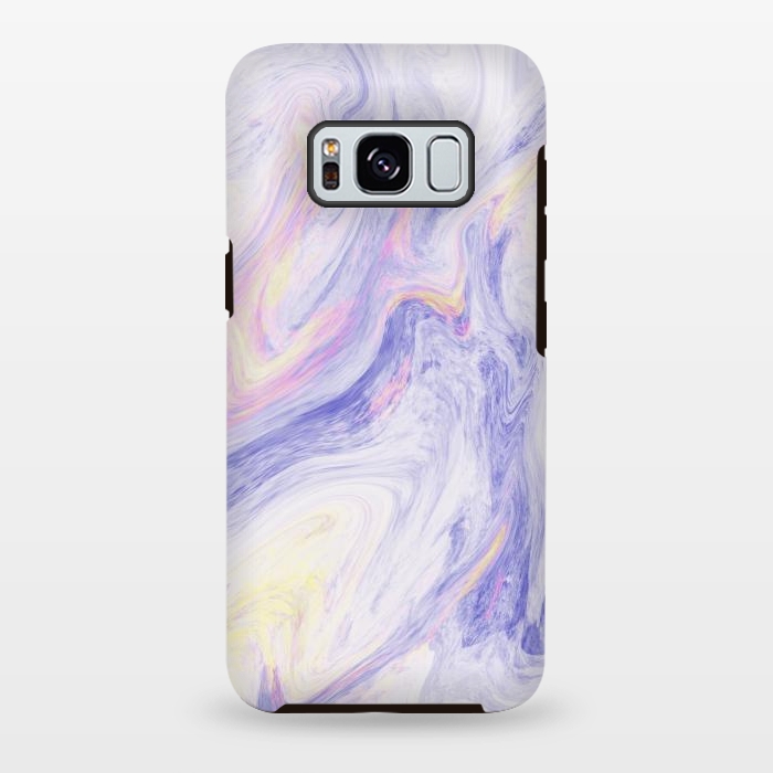 Galaxy S8 plus StrongFit Unicorn Marble by Rose Halsey