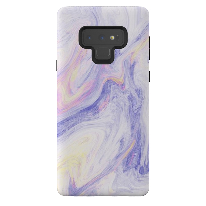 Galaxy Note 9 StrongFit Unicorn Marble by Rose Halsey