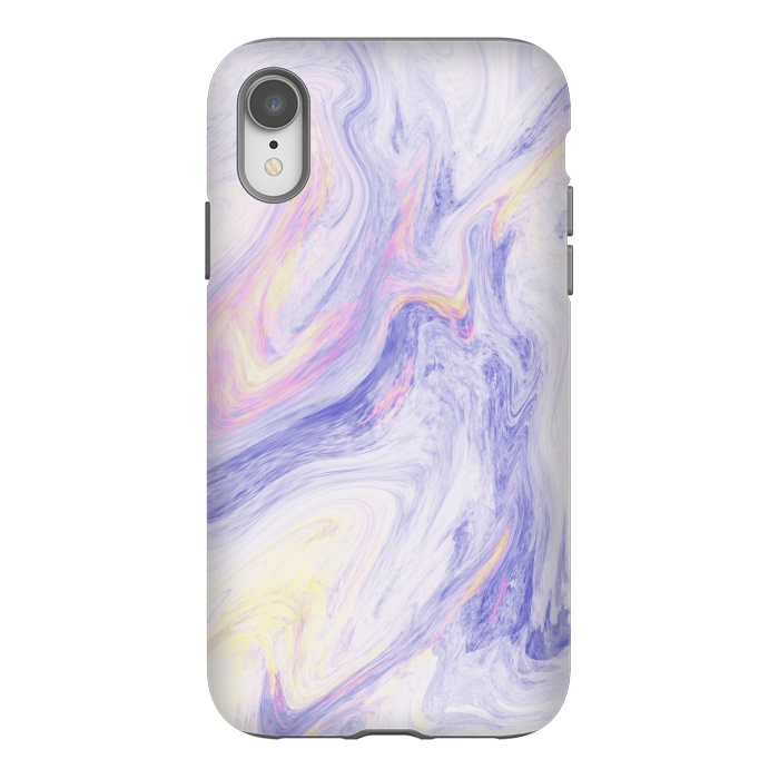 iPhone Xr StrongFit Unicorn Marble by Rose Halsey