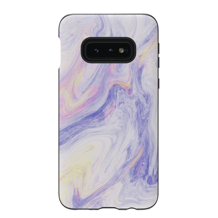 Galaxy S10e StrongFit Unicorn Marble by Rose Halsey