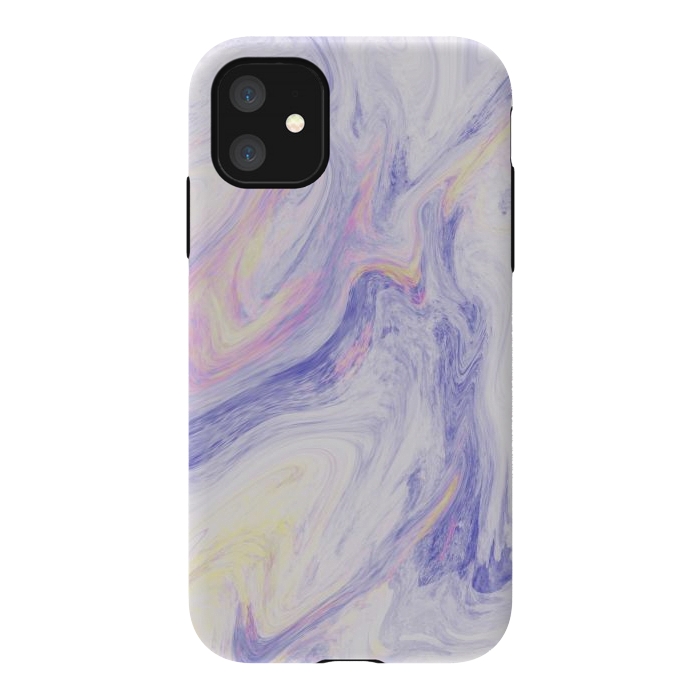 iPhone 11 StrongFit Unicorn Marble by Rose Halsey