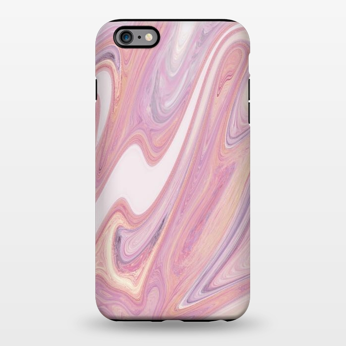 iPhone 6/6s plus StrongFit Pink marble by Rose Halsey