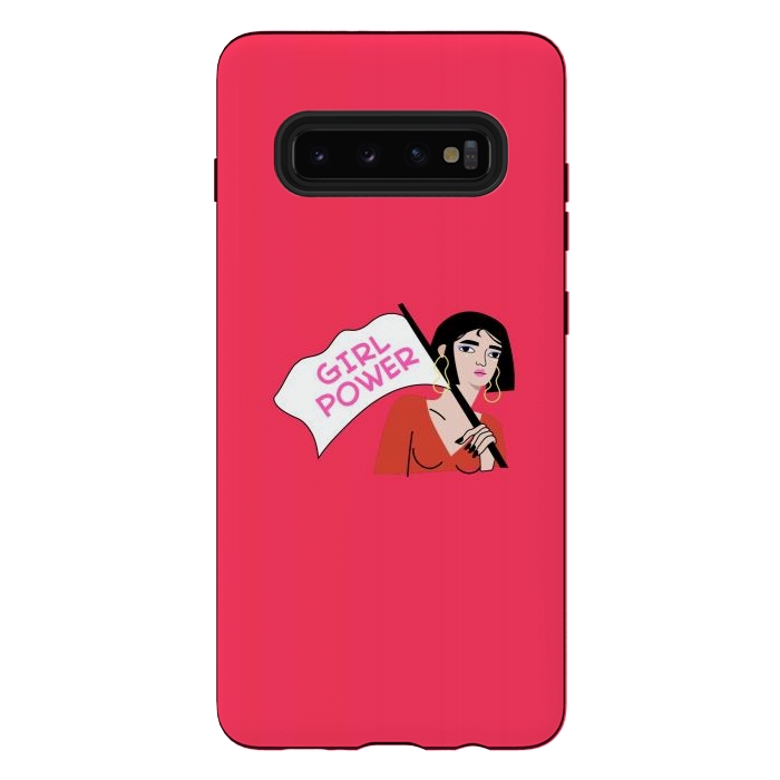 Galaxy S10 plus StrongFit Girl power  by Winston
