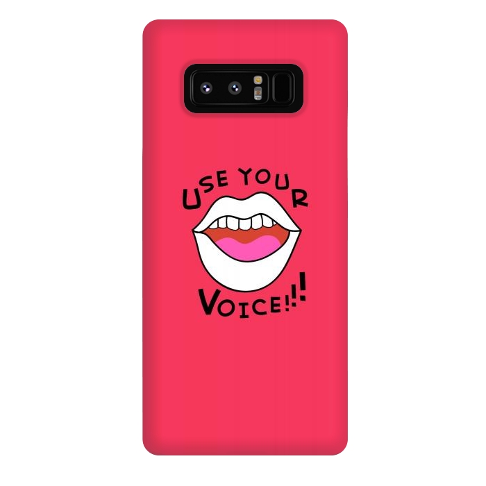 Galaxy Note 8 StrongFit Use your voice  by Winston