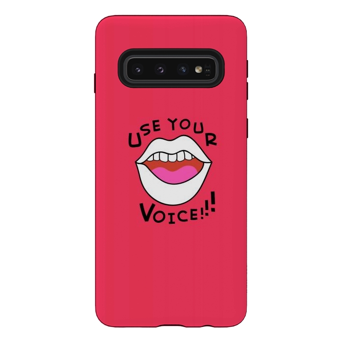 Galaxy S10 StrongFit Use your voice  by Winston