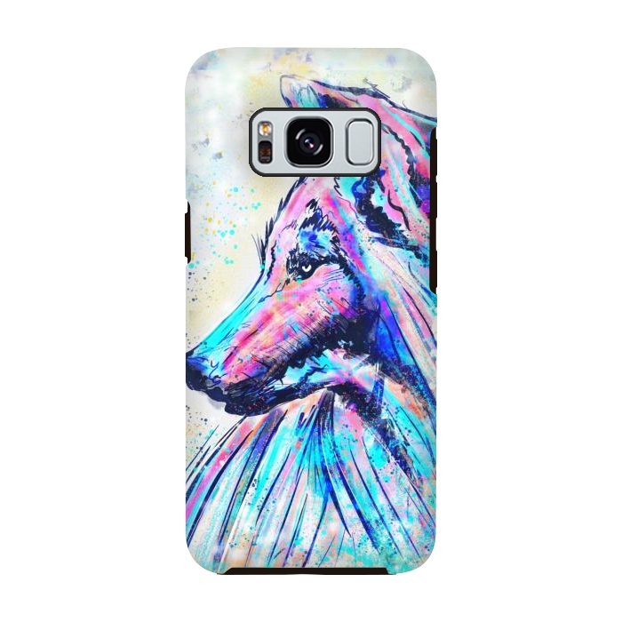 Galaxy S8 StrongFit Loner by Rose Halsey