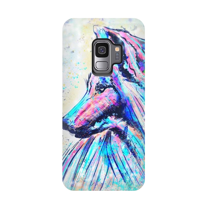 Galaxy S9 StrongFit Loner by Rose Halsey