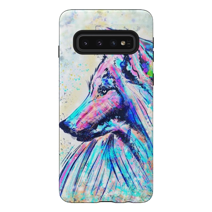Galaxy S10 StrongFit Loner by Rose Halsey