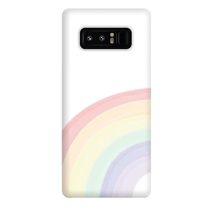 Galaxy Note 8 StrongFit Pastel Rainbow by Martina