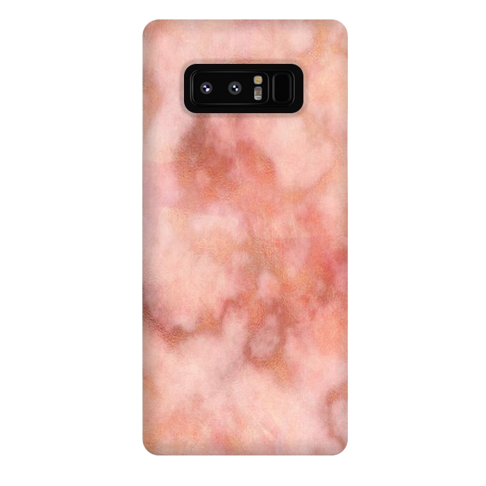 Galaxy Note 8 StrongFit Elegant rose gold marble by Martina