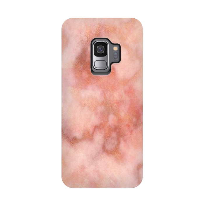Galaxy S9 StrongFit Elegant rose gold marble by Martina