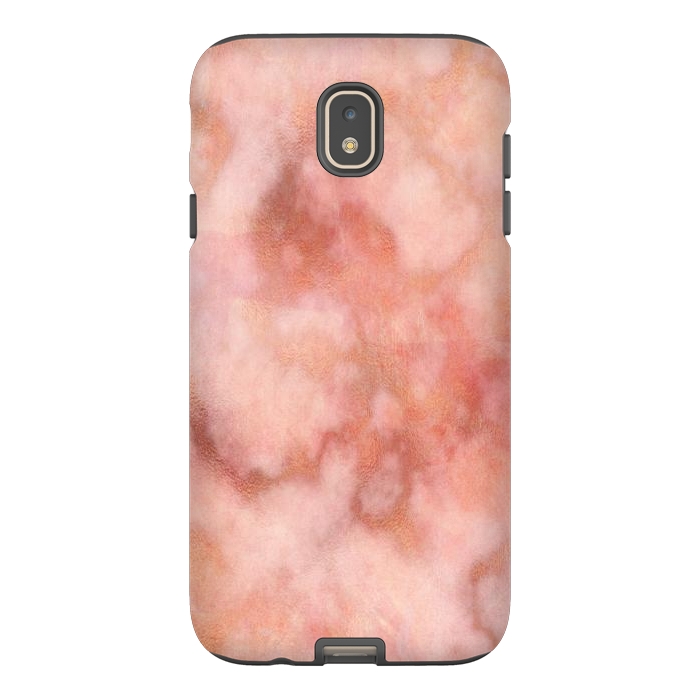 Galaxy J7 StrongFit Elegant rose gold marble by Martina