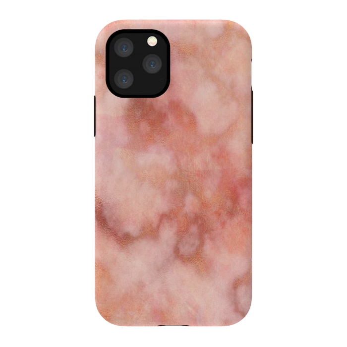 iPhone 11 Pro StrongFit Elegant rose gold marble by Martina