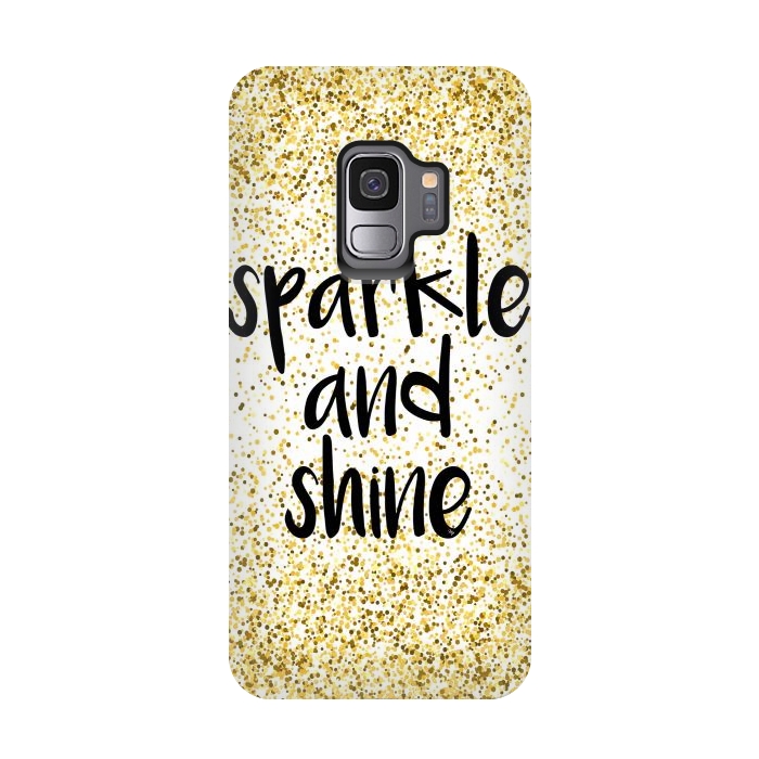 Galaxy S9 StrongFit Sparkle and Shine by Martina