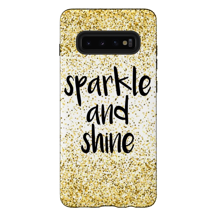 Galaxy S10 plus StrongFit Sparkle and Shine by Martina