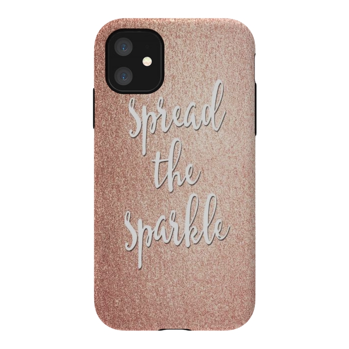 iPhone 11 StrongFit Spread the sparkle by Martina