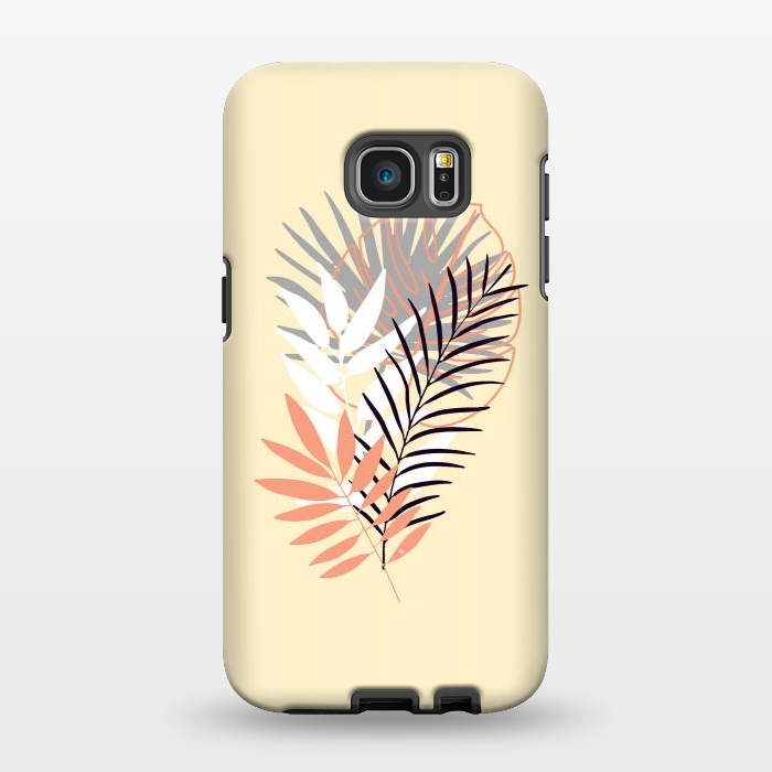 Galaxy S7 EDGE StrongFit Yellow leaves by Martina