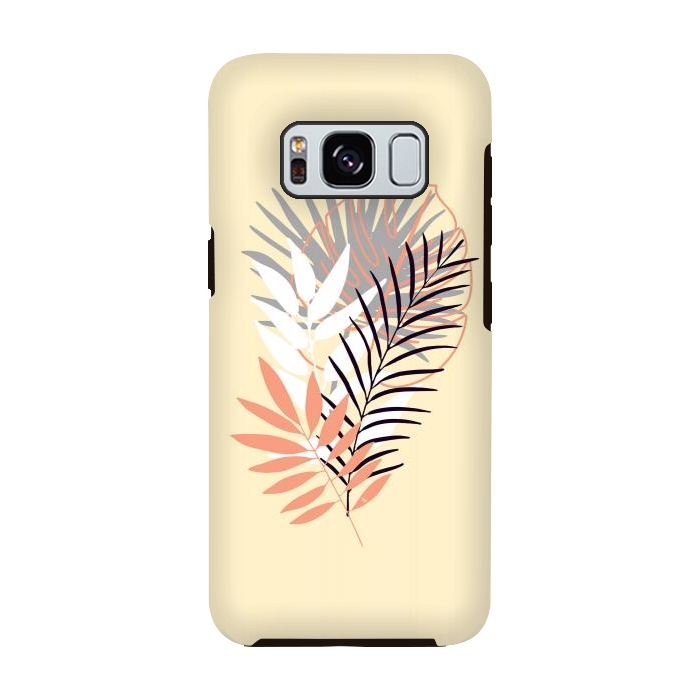 Galaxy S8 StrongFit Yellow leaves by Martina