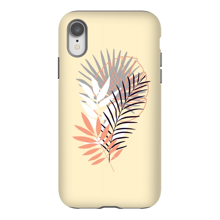 iPhone Xr StrongFit Yellow leaves by Martina