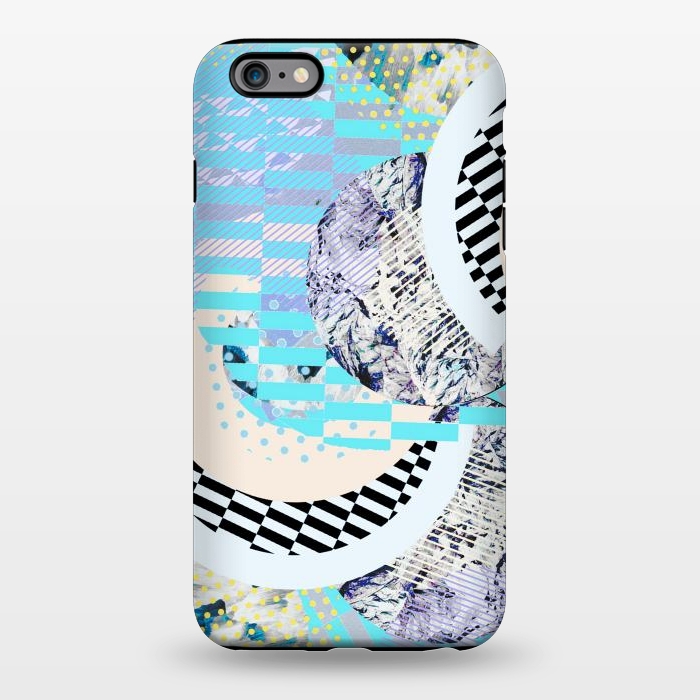 iPhone 6/6s plus StrongFit Abstract geometric Memphis Art Deco design by Oana 