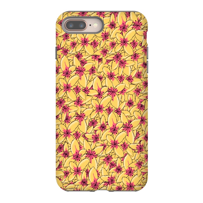 iPhone 7 plus StrongFit Yellow blossom by Steve Wade (Swade)