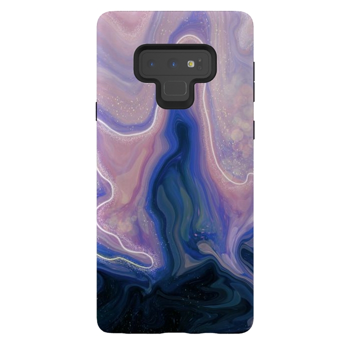 Galaxy Note 9 StrongFit Sky Marble  by Rose Halsey