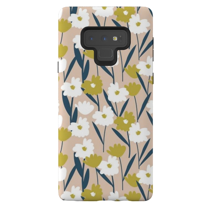 Galaxy Note 9 StrongFit Delicated flowers  by Winston