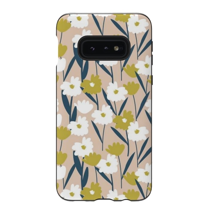 Galaxy S10e StrongFit Delicated flowers  by Winston