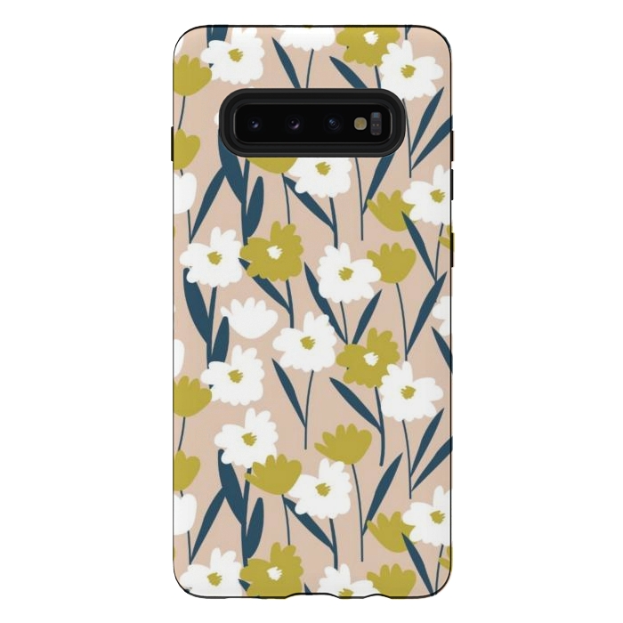 Galaxy S10 plus StrongFit Delicated flowers  by Winston