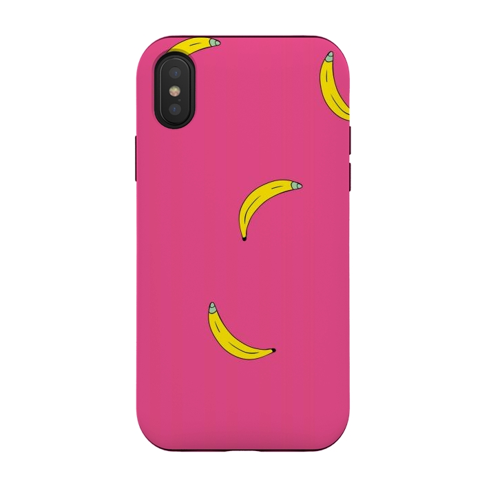 iPhone Xs / X StrongFit Bananas  by Winston