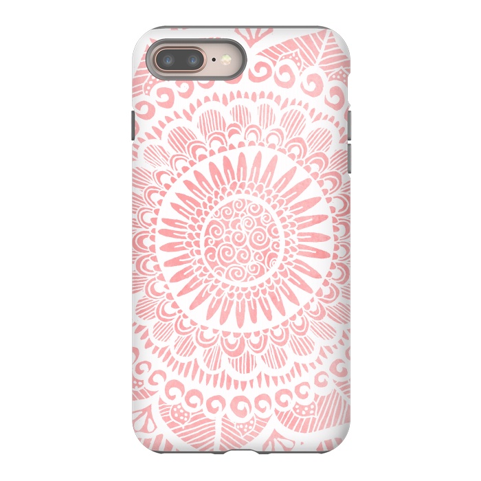 iPhone 7 plus StrongFit Blush Lace by Tangerine-Tane