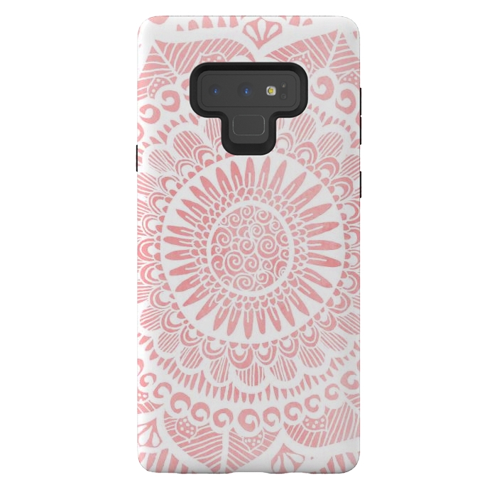 Galaxy Note 9 StrongFit Blush Lace by Tangerine-Tane