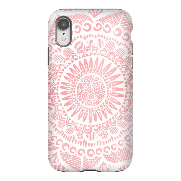 iPhone Xr StrongFit Blush Lace by Tangerine-Tane