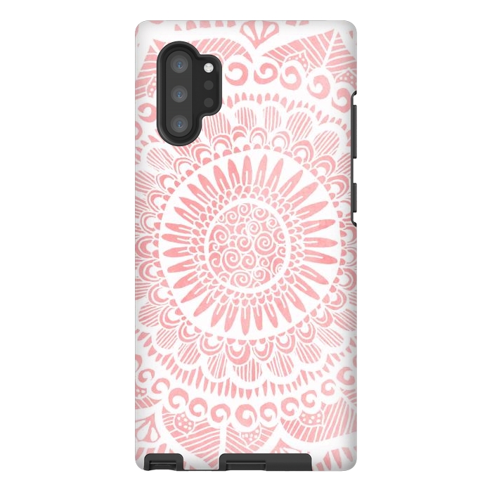 Galaxy Note 10 plus StrongFit Blush Lace by Tangerine-Tane