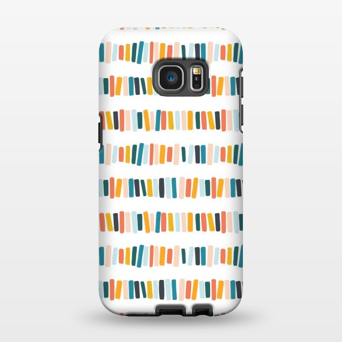 Galaxy S7 EDGE StrongFit Bookshelf by Kimberly Senn | Senn & Sons