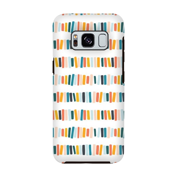 Galaxy S8 StrongFit Bookshelf by Kimberly Senn | Senn & Sons