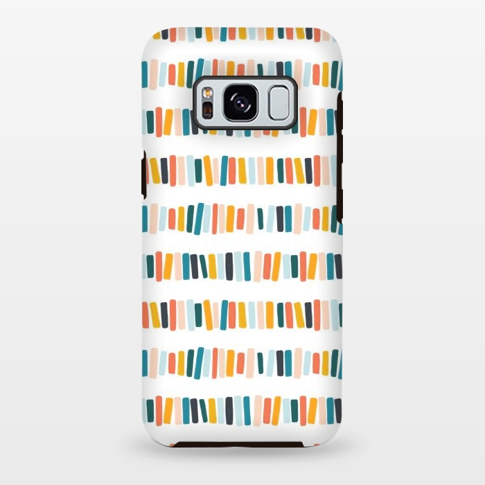 Galaxy S8 plus StrongFit Bookshelf by Kimberly Senn | Senn & Sons