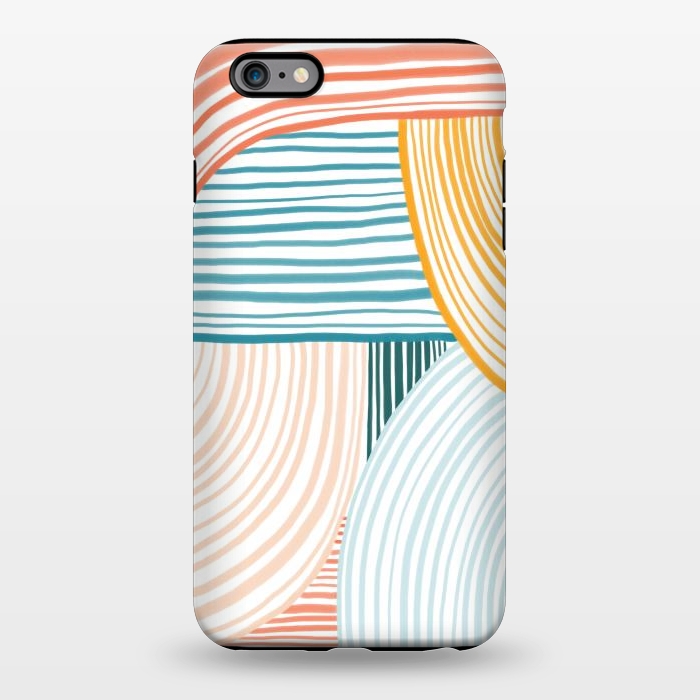 iPhone 6/6s plus StrongFit Rainbow Layers by Kimberly Senn | Senn & Sons