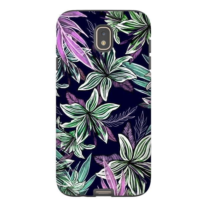 Galaxy J7 StrongFit Floral Lilly  by Rose Halsey