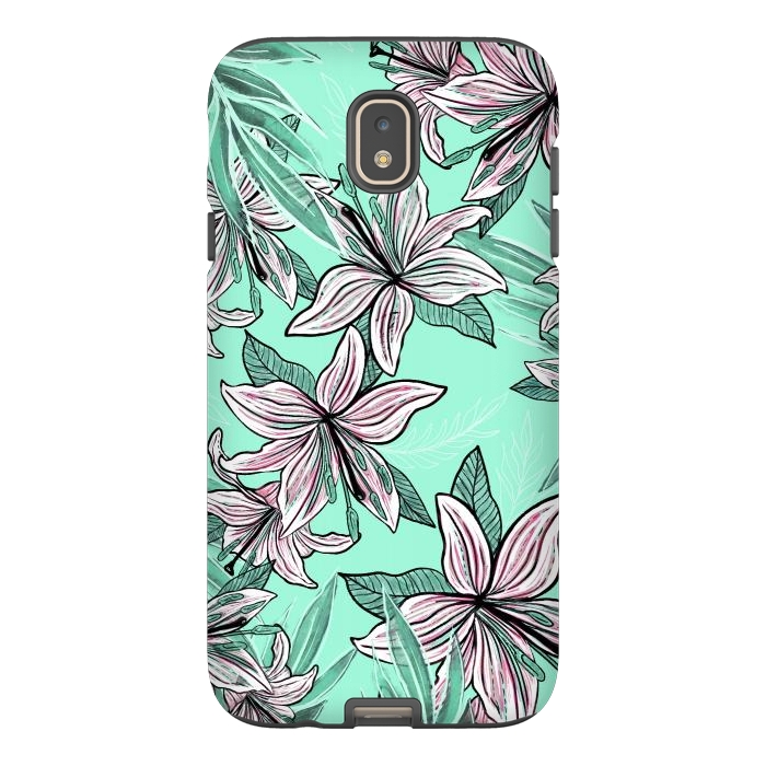 Galaxy J7 StrongFit Dancing Lilly  by Rose Halsey