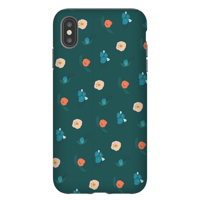 iPhone Xs Max StrongFit Forest Flowers by Kimberly Senn | Senn & Sons