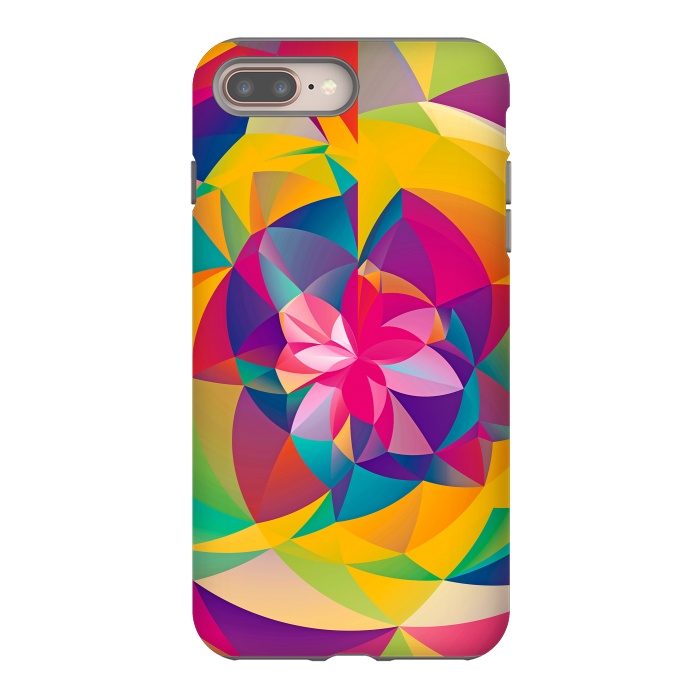 iPhone 8 plus StrongFit Acid Blossom by Eleaxart